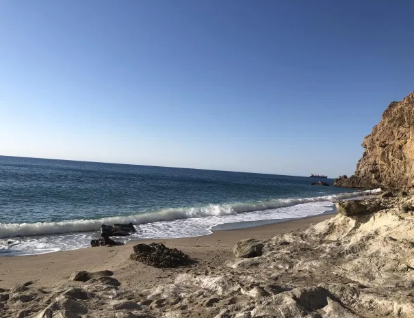 Playa de La Galera carboneras mar mediterraneo