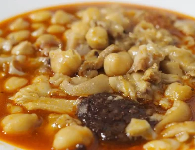 Comida: callos-con-garbanzos