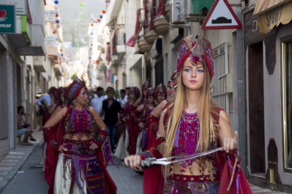 Fiestas de Moros y Cristianos en Carboneras-Almeria